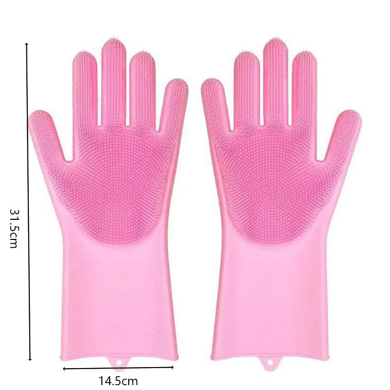 Pet Bath Massage Glove | For Dogs and Cats