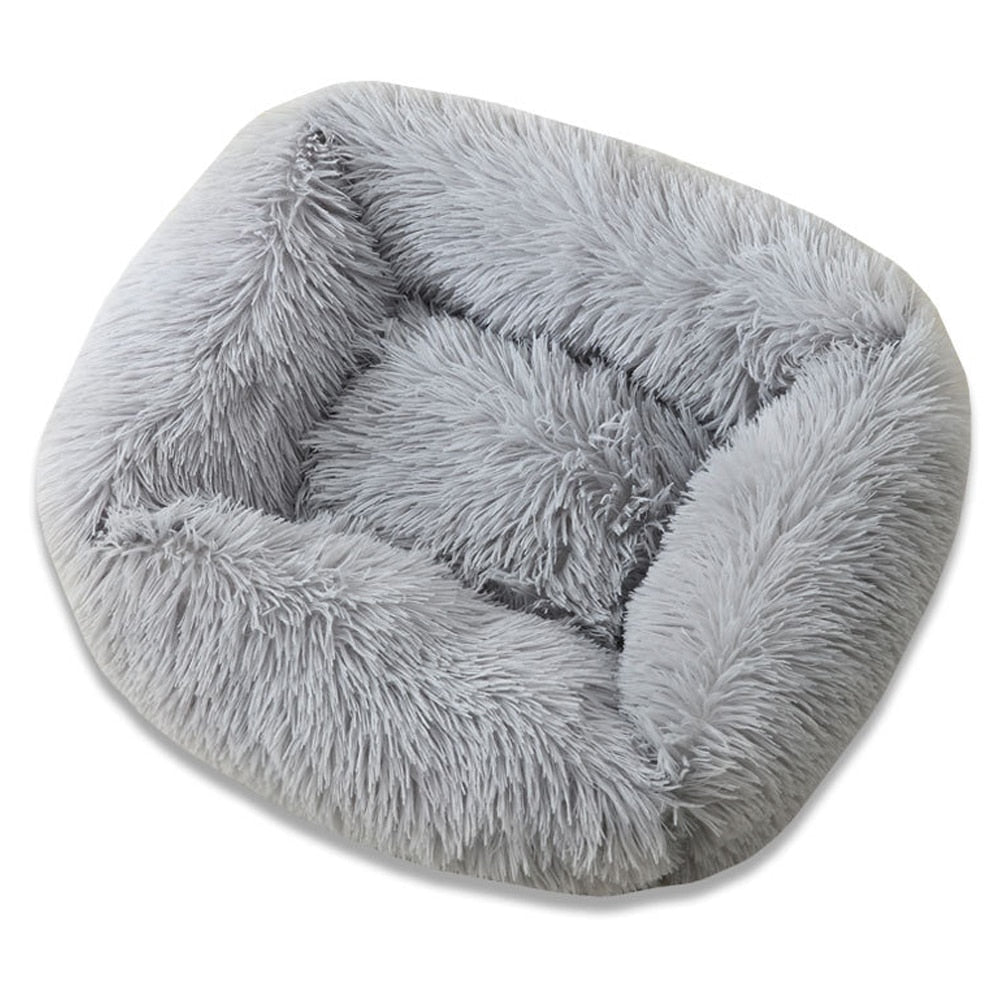 Dog and Cat Bed – Plush Square