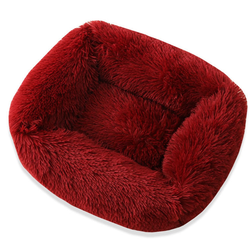 Dog and Cat Bed – Plush Square