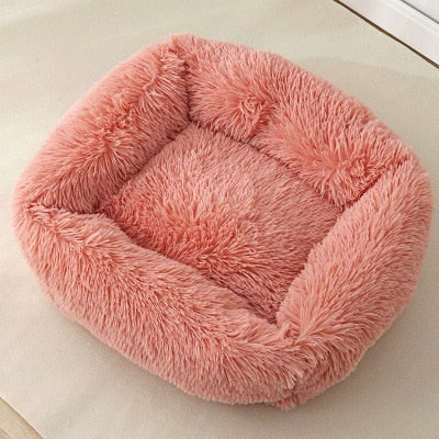 Dog and Cat Bed – Plush Square