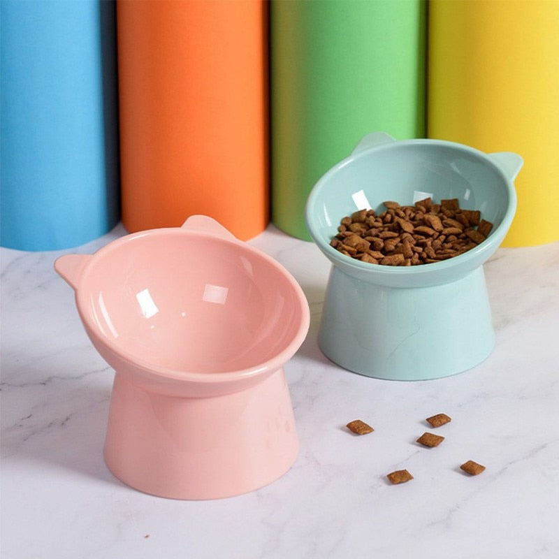Colorful Elevated Bowl | For Dogs and Cats