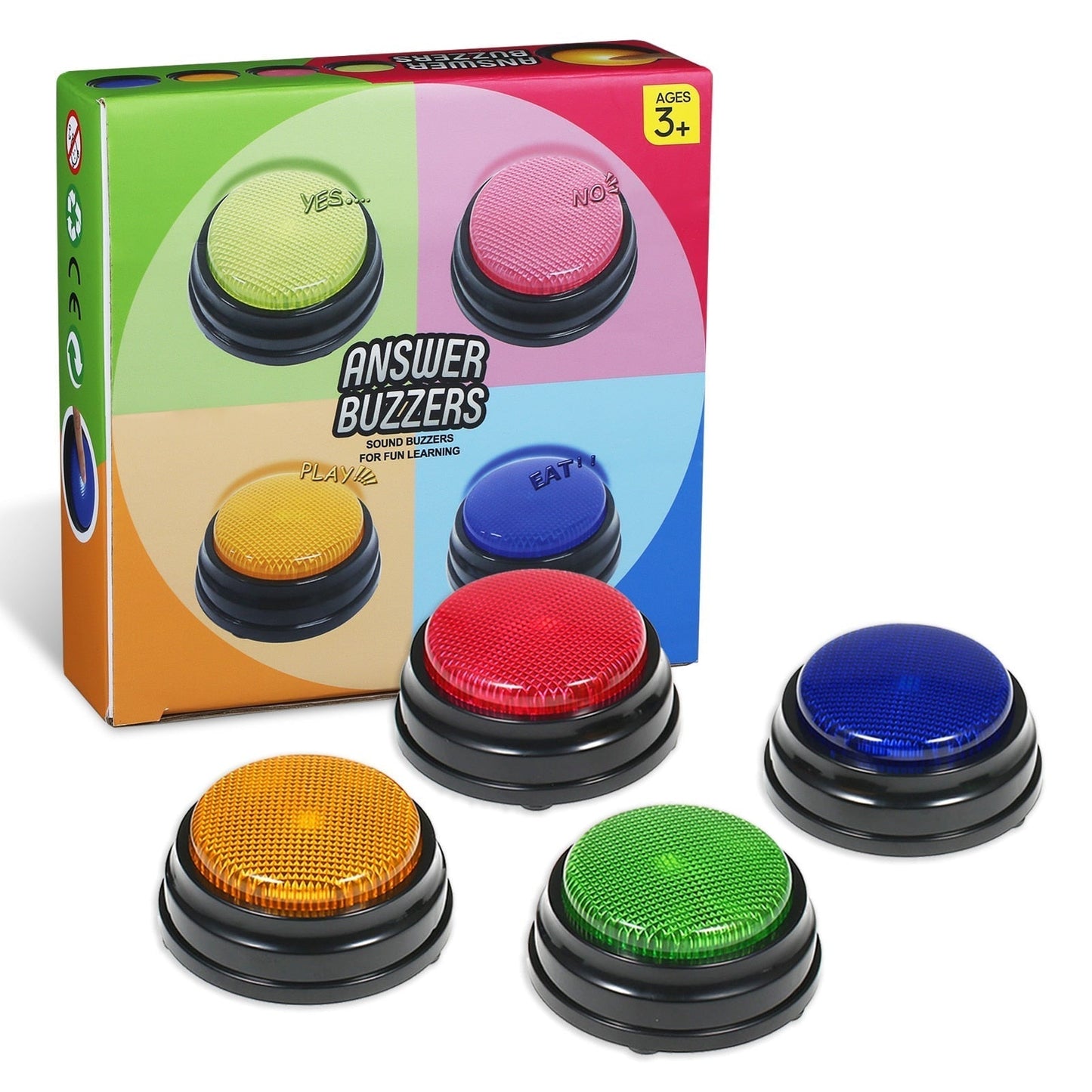 Teach Your Pet to Speak - Recordable Buttons | For Dogs