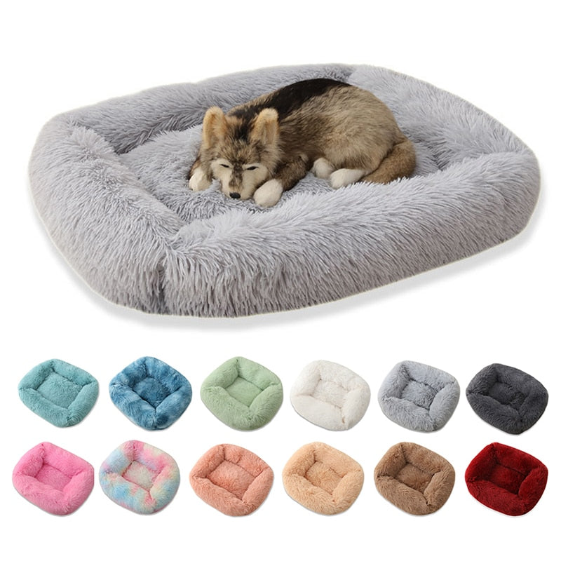 Dog and Cat Bed – Plush Square