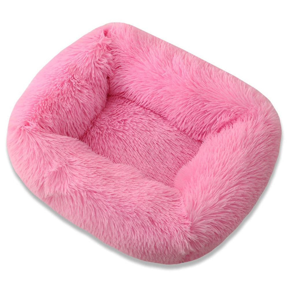 Dog and Cat Bed – Plush Square
