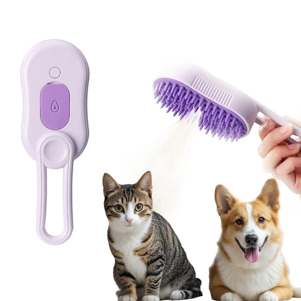 Puffease Spritz: Quick & Easy Pet Hair Remove Comb| Cats and Dogs