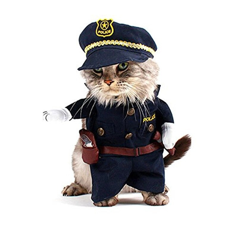 Déguisement de policier pour animaux | Pour chiens et chats