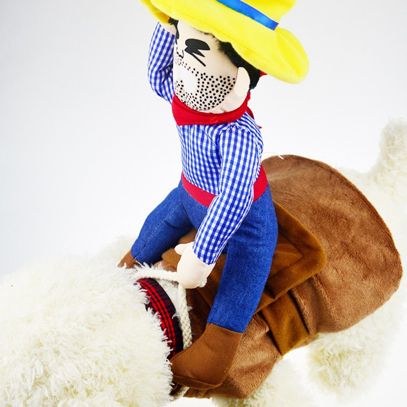 Costume de cow-boy pour animaux de compagnie | Pour chiens et chats