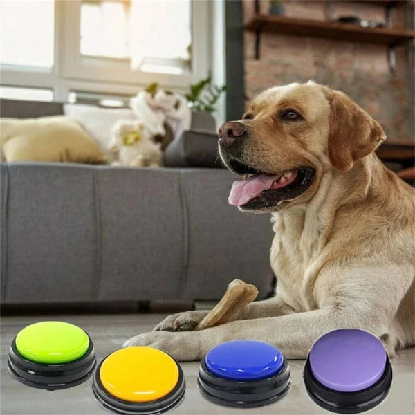 Teach Your Pet to Speak - Recordable Buttons | For Dogs