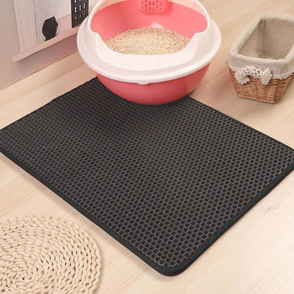 Anti-Soil Mat for Litter Box - Waterproof