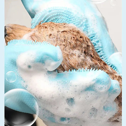 Pet Bath Massage Glove | For Dogs and Cats