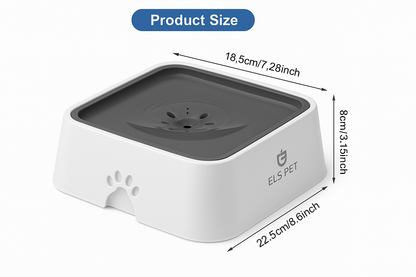 Smart Anti-Splash Pet Water Dispenser| Dogs and Cats