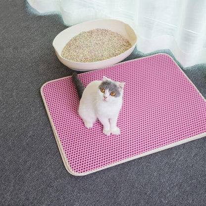 Anti-Soil Mat for Litter Box - Waterproof