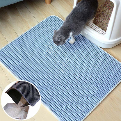 Anti-Soil Mat for Litter Box - Waterproof