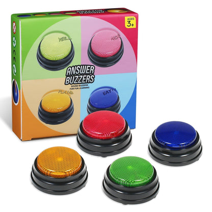 Teach Your Pet to Speak - Recordable Buttons | For Dogs