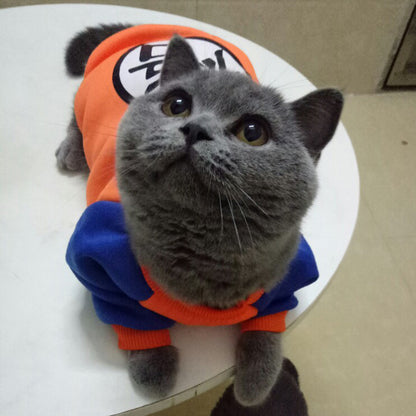Moletom Pet Goku™ | Clothing For Cats