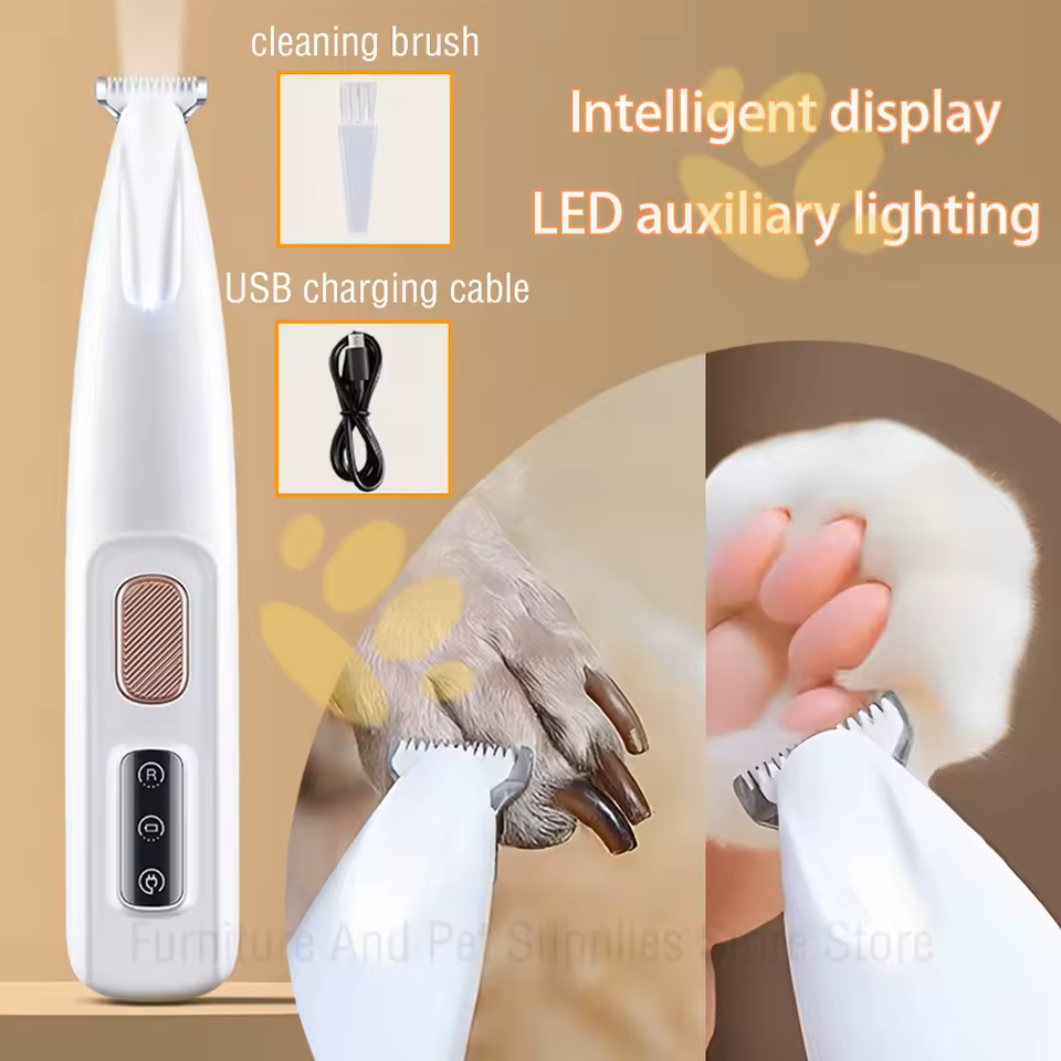 Hair trimmer for dogs and cats