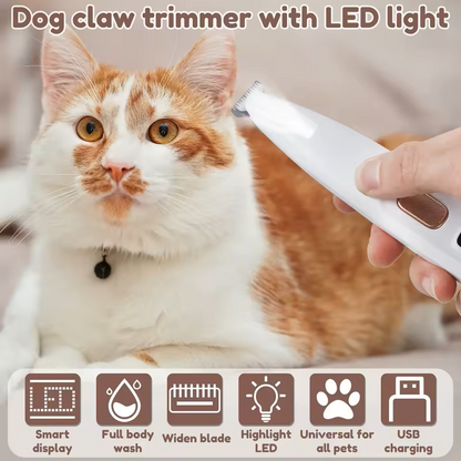 Hair trimmer for dogs and cats