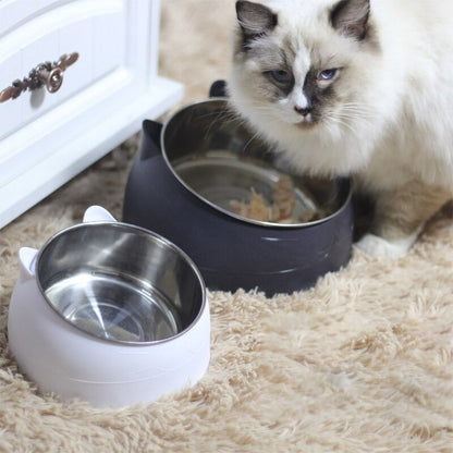 Tilted Bowl | For Cats