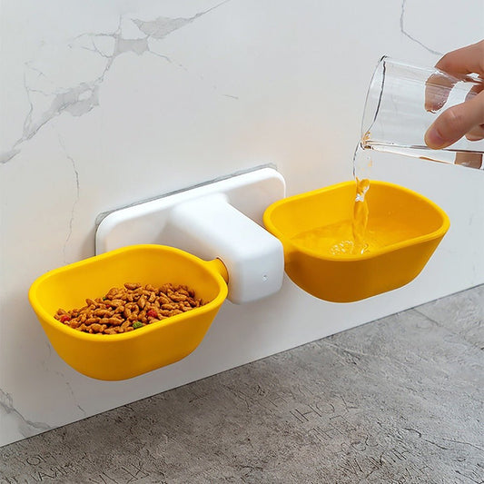 Petboo™ Elevated and Adjustable Wall Bowl | For Dogs and Cats