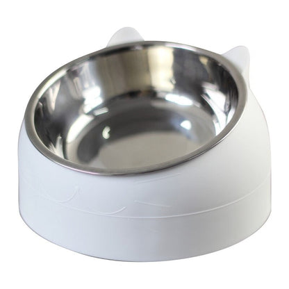 Tilted Bowl | For Cats